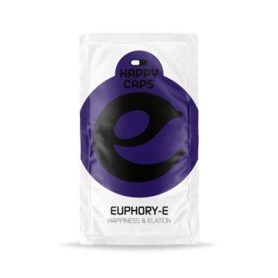 Euphor-E van Happy Caps - Ervaar een verhoogde euforie en positieve stemming met Euphor-E capsules. Een natuurlijke formule om je geluk en welzijn te bevorderen.
