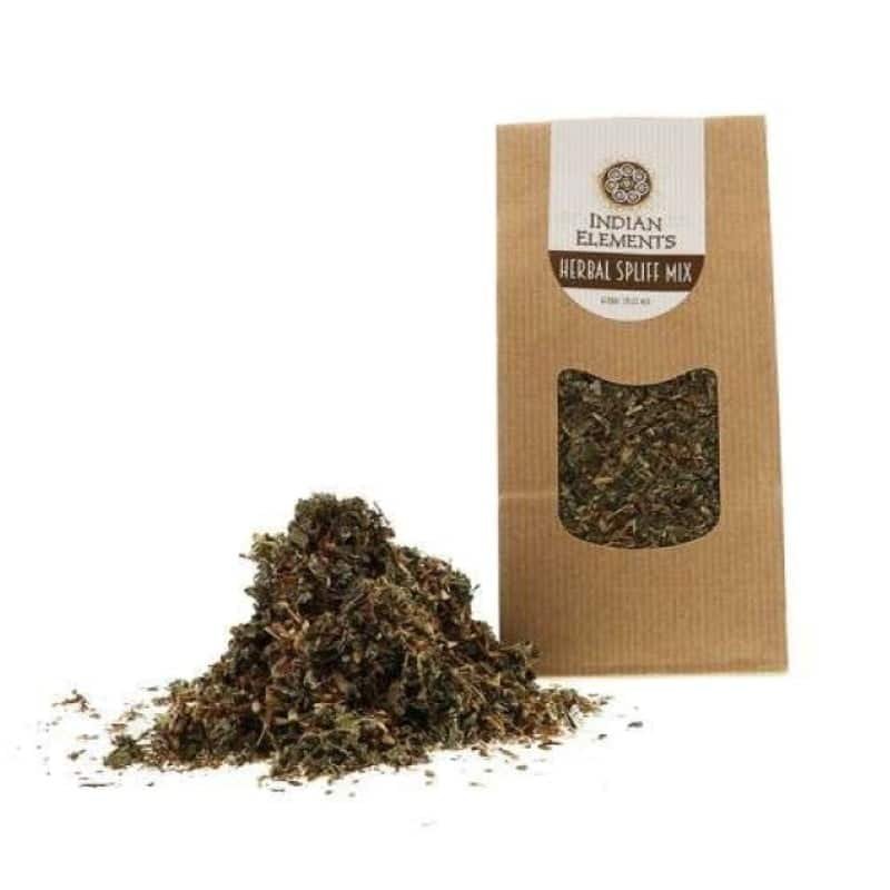 Herbal Spliff Mix van Indian Elements - Geniet van een natuurlijke en kruidige rookervaring met deze blend van premium kruiden, perfect voor je eigen spliffs.