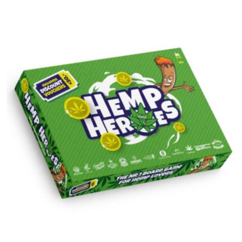 Hemp Heroes Bordspel - Verken de wereld van hennepteelt en duurzaamheid met het Hemp Heroes bordspel. Leerzaam en leuk voor iedereen!