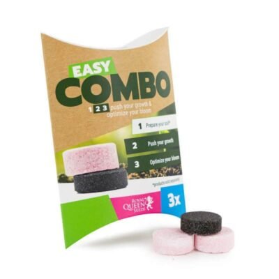 Easy Combo Booster Pack van Royal Queen Seeds - Een handige combinatie van boosters voor optimale cannabisgroei. Ontdek de voordelen van het Easy Combo Booster Pack.
