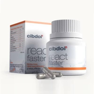 Cibdol React Faster Capsules - Verbeter je reactievermogen met React Faster Capsules van Cibdol. Ontdek de voordelen voor alertheid en concentratie.