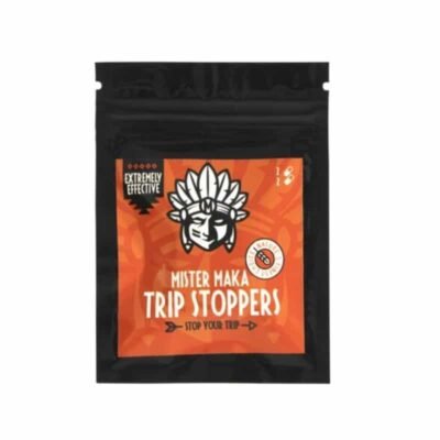 Trip Stopper van Mister Maka: Beheers je psychedelische ervaring met Trip Stopper, een product ontworpen om ongemak en angst tijdens trips te verminderen.