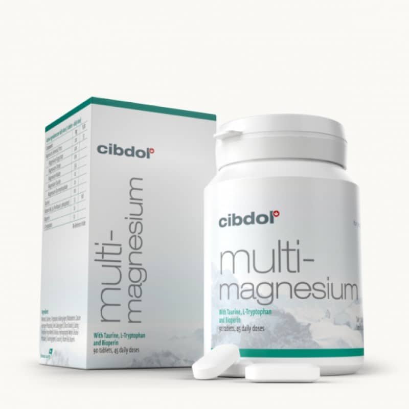 Multi Magnesium Supplement van Cibdol - Ondersteun je gezondheid met het Multi Magnesium Supplement van Cibdol. Ontdek de voordelen van magnesium voor welzijn.