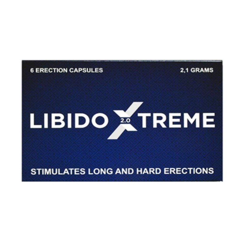 Libido Extreme 2.0 verpakking met 6 capsules