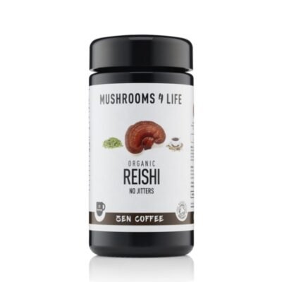 Reishi Zen Koffie van Mushrooms4Life met een inhoud van 64 gram